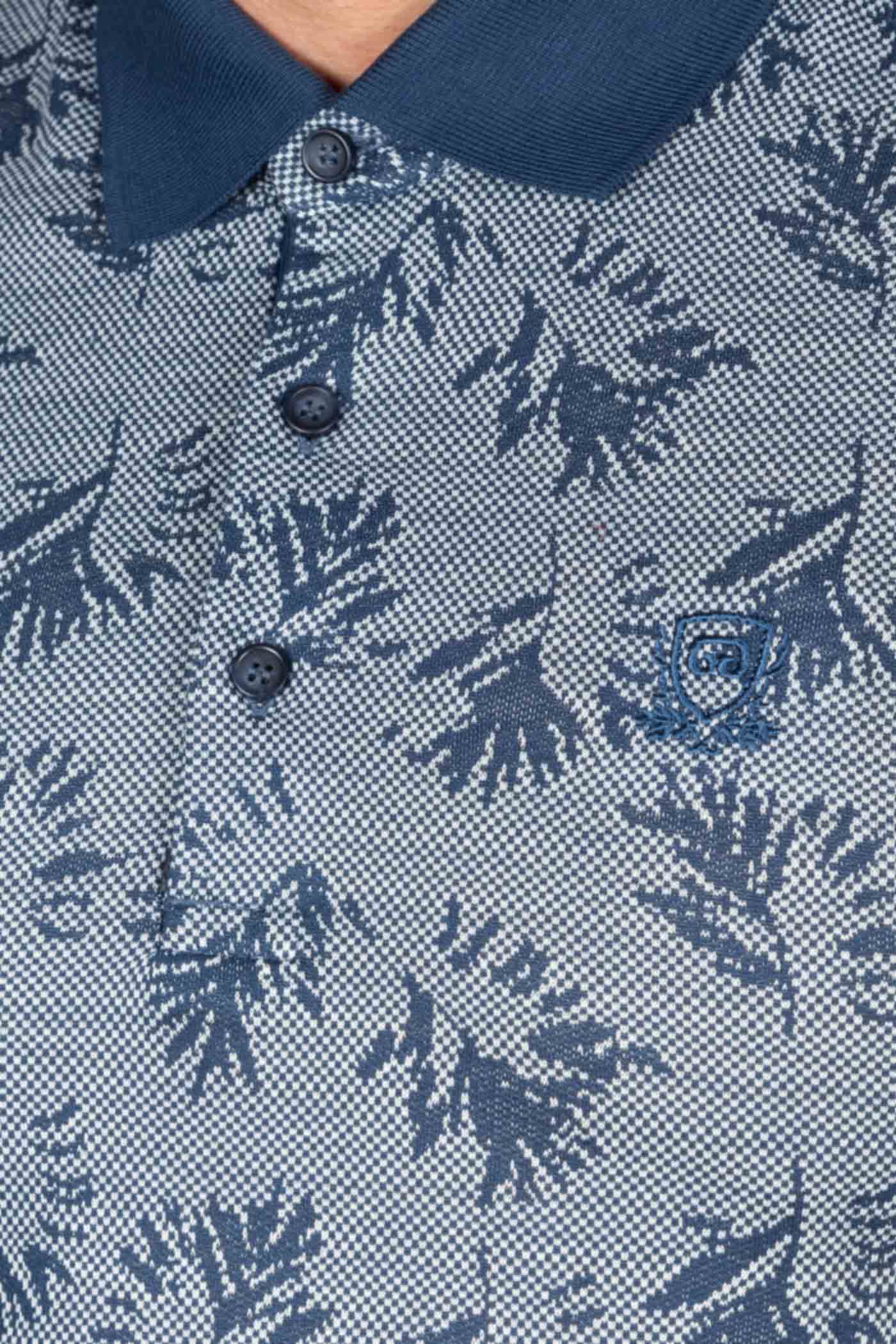 پولوشرت آستین کوتاه گلدار 160112