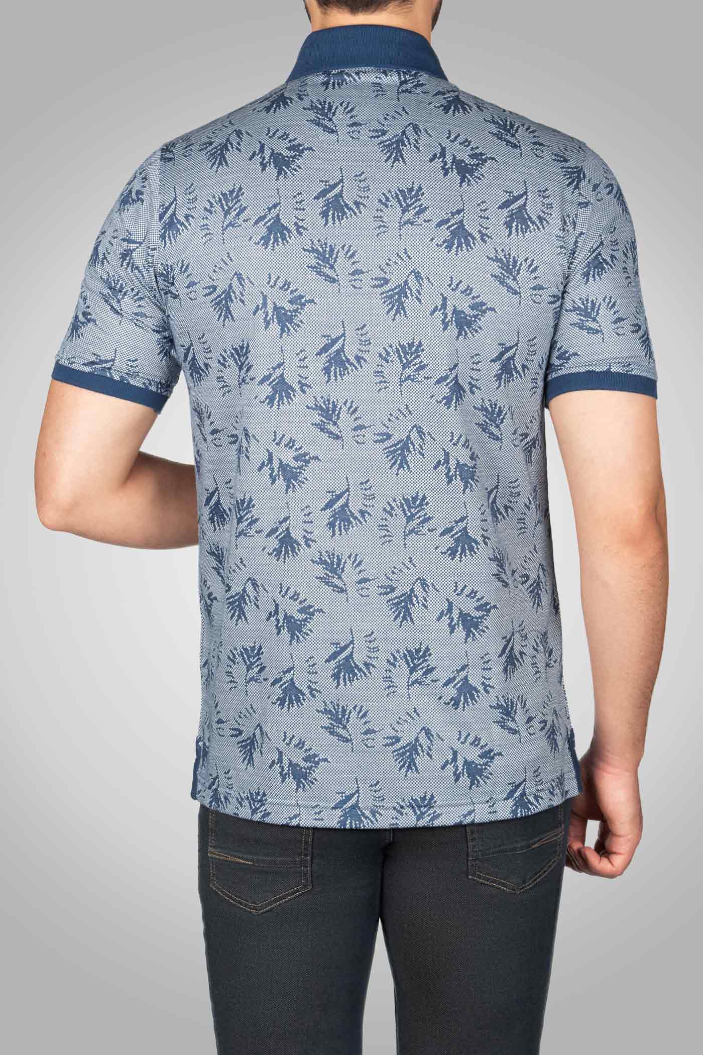 پولوشرت آستین کوتاه گلدار 160112