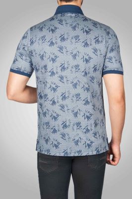 پولوشرت آستین کوتاه گلدار 160112