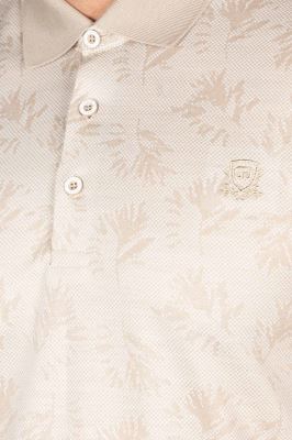 پولوشرت آستین کوتاه گلدار 160112