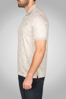 پولوشرت آستین کوتاه گلدار 160112