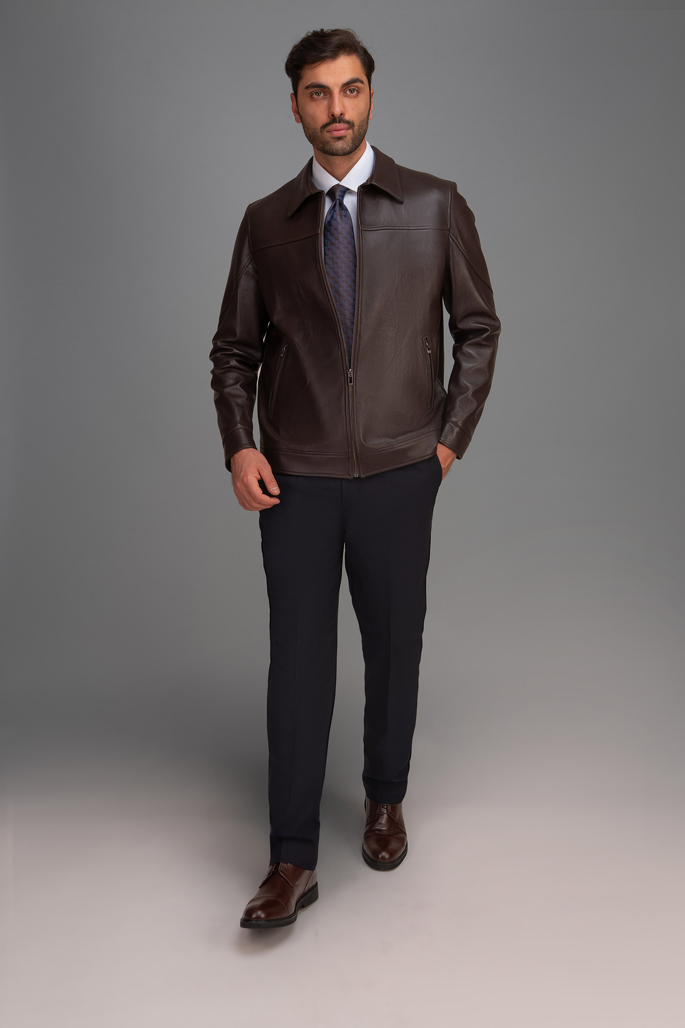 کاپشن چرمی 270041