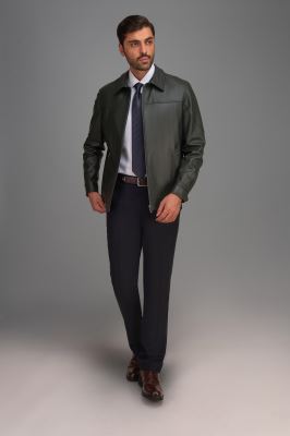 کاپشن چرمی 270041