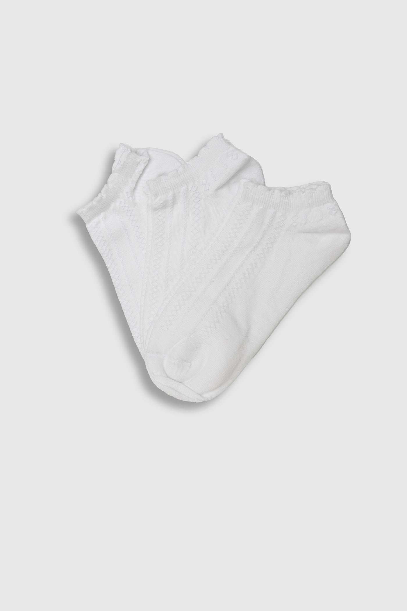 ست جوراب زنانه تک رنگ  390008/2